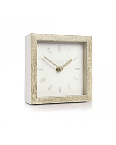 Thomas Kent - Garrick Black Mantel Clock 5"